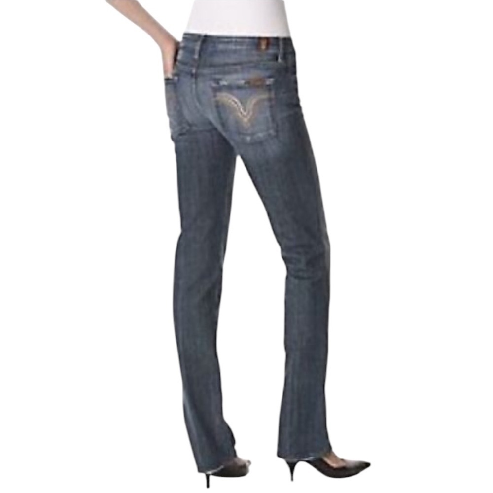 7 For All Mankind Kate Straight Leg Jeans Size 30